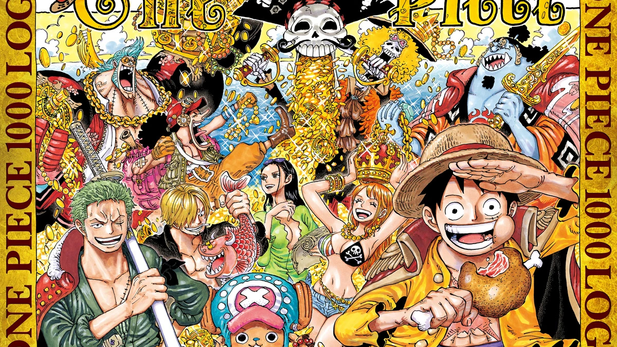 One Piece Manga Promo art Celebrating 1000th Chapter