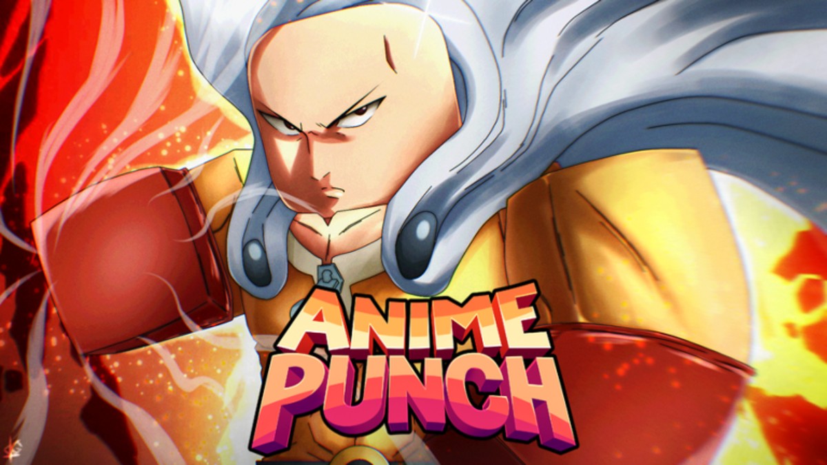 A Roblox anime character in Anime Punch Simulator.
